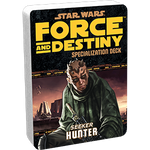 Star Wars RPG Force and Destiny Specialization Deck Hunter