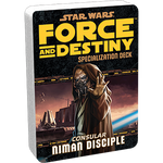 Star Wars RPG Force and Destiny Specialization Deck Niman Disciple