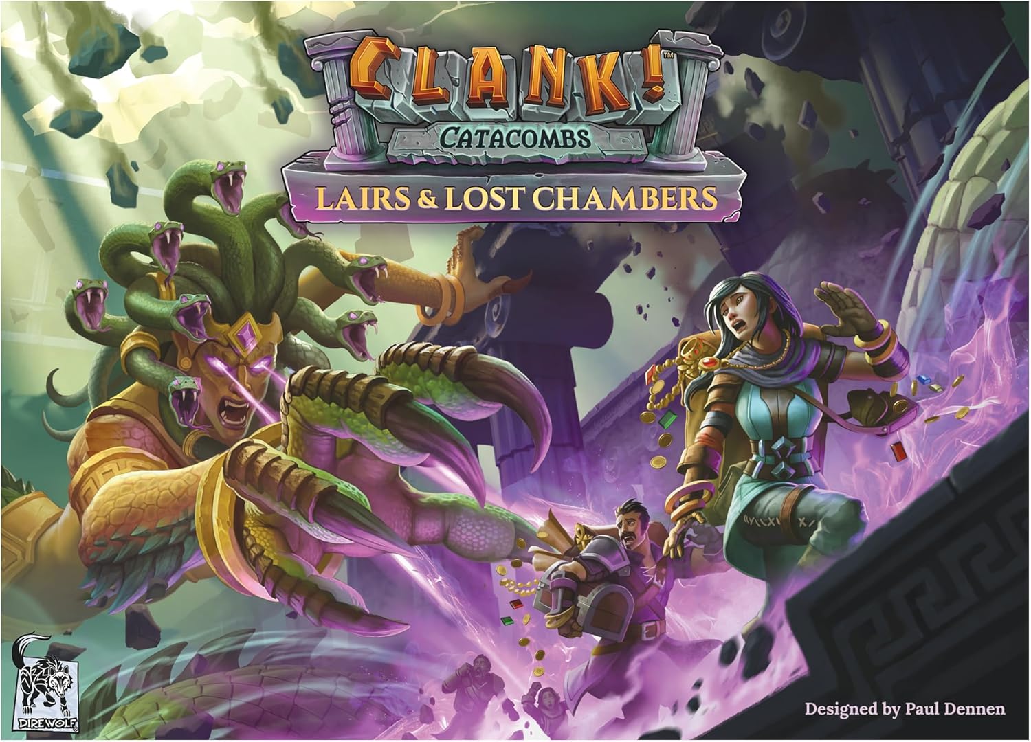 Clank!: Catacombs - Lairs & Losts Chambers Expansion