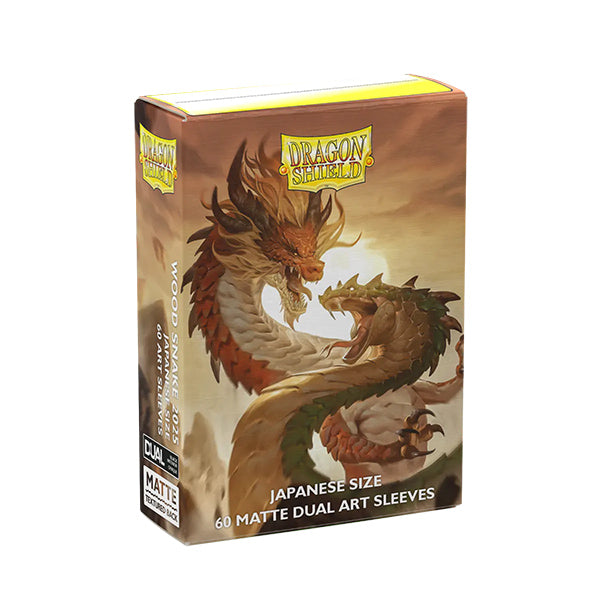 Dragon Shield: Japanese Matte Dual Art - Chinese New Year - Wood Snake 2025 (60)