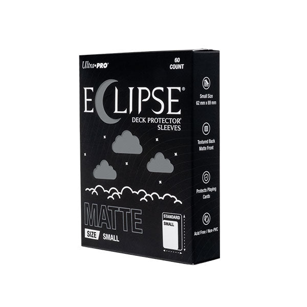 Eclipse Small Matte Sleeves: Smoke Grey (60)