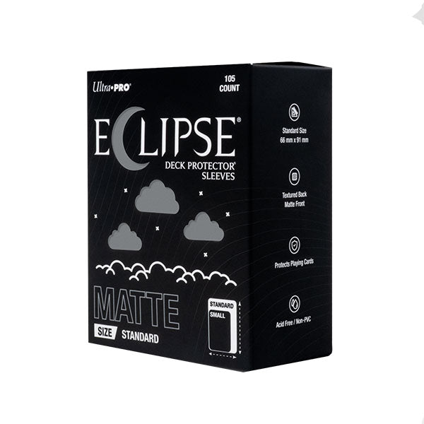 Ultra Pro Eclipse Matte Standard Sleeves - Smoke Grey (105)