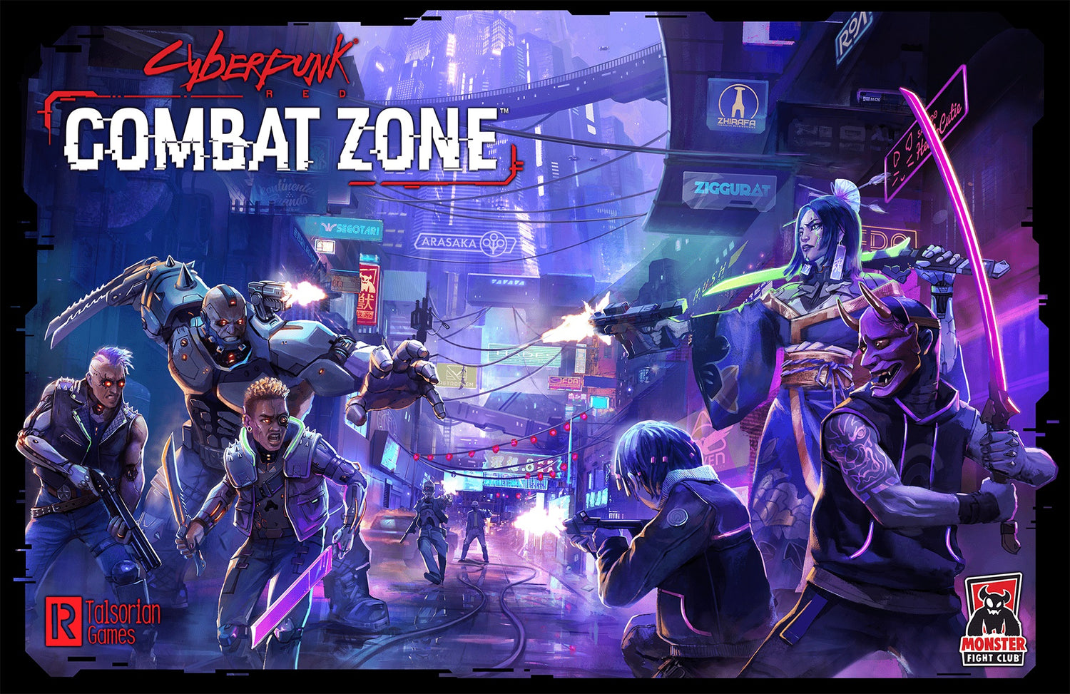 Cyberpunk RED: Combat Zone - 2-Player Starter