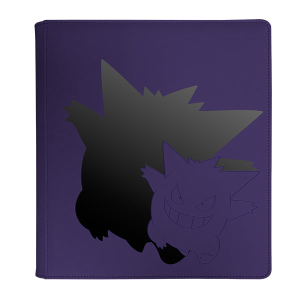 12-Pocket Zippered Pokemon- Elite Series Gengar - PRO Binder