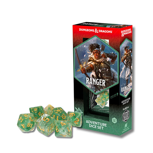 Dungeons & Dragons: Adventure Dice - Ranger, White & Green
