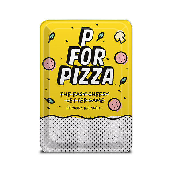 P for Pizza Tin