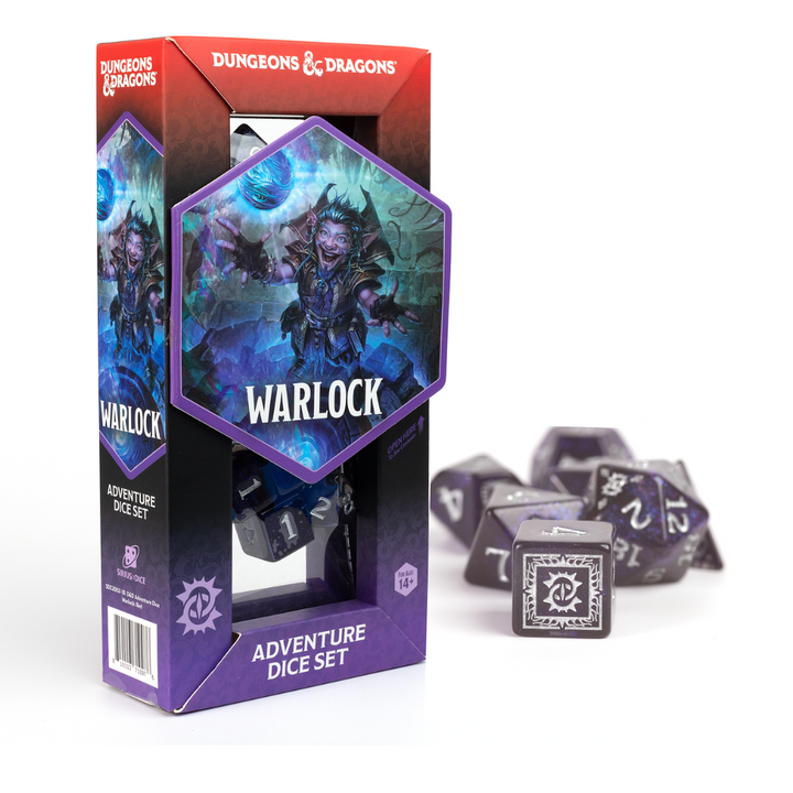 Dungeons & Dragons: Adventure Dice - Warlock Purple