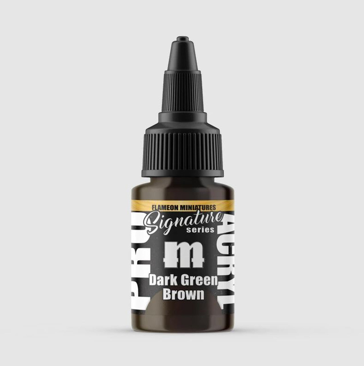 Pro Acryl: Flameon Series - Dark Green Brown (22ml)