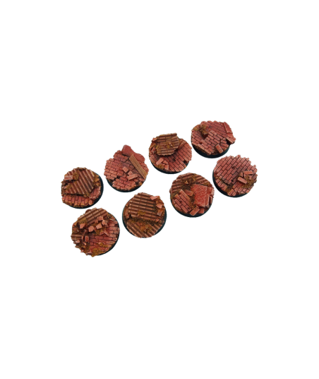 Micro Art Studio: Old Factory Bases: Round 32mm (4)