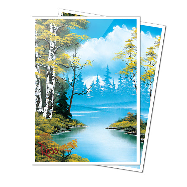 Bob Ross: Lakeside Path 105ct APEX Deck Protector Sleeves