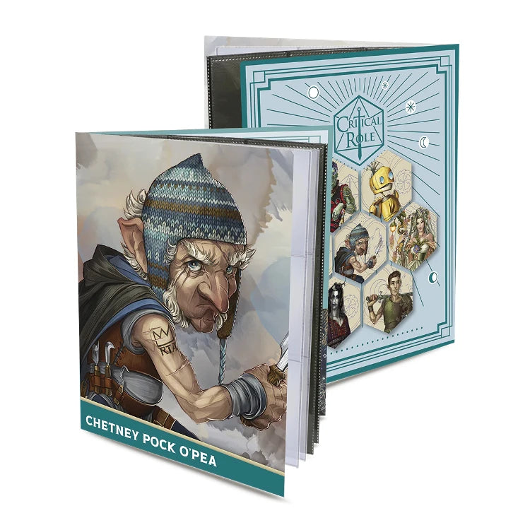 RPG Folio with Stickers: Critical Role - Chetney Pock O'Pea