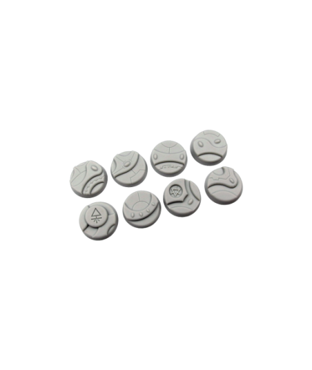 Micro Art Studio: Wraithstone Bases: Round 32mm (4)
