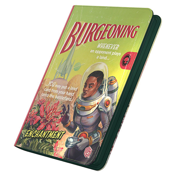 18-Pocket Zipfolio 360 Xenoskin- Edge of Eternities - Burgeoning