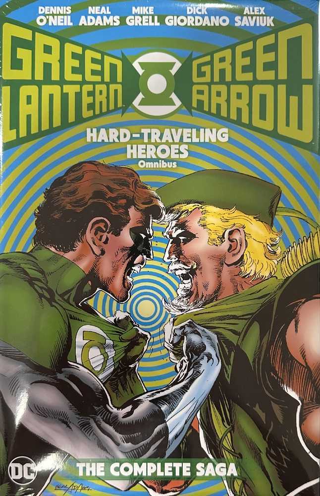 Green Lantern Green Arrow Hard Traveling Heroes Omnibus Hardcover