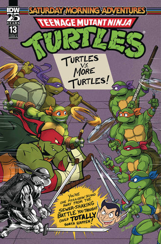 Teenage Mutant Ninja Turtles Saturday Morning Adventure 2023 #13 Cover A Myer