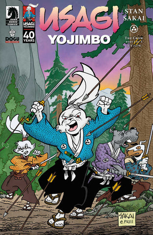 Usagi Yojimbo Crow #5 Cover A Sakai