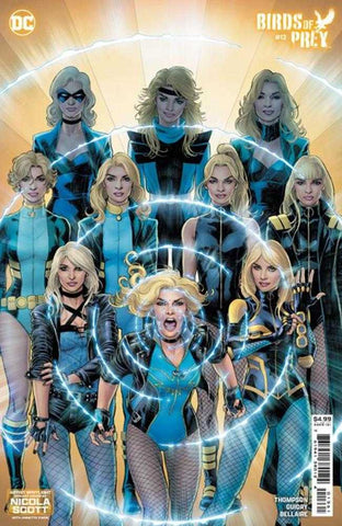 Birds Of Prey #13 Cover D Nicola Scott Artist Spotlight Card Stock Variant