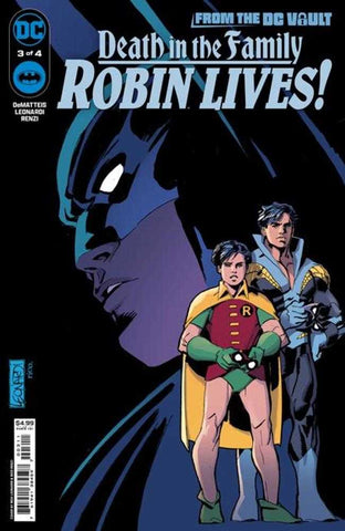 From The DC Vault Death In The Family Robin Lives #3 (Of 4) Cover A Rick Leonardi