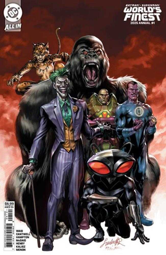 Batman Superman Worlds Finest 2025 Annual 