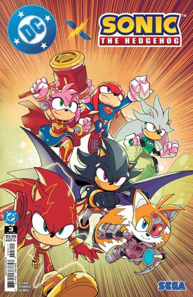 DC X Sonic The Hedgehog 