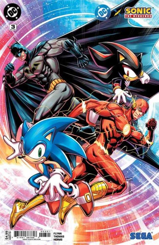 DC X Sonic The Hedgehog 