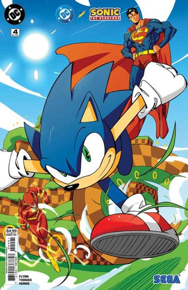 DC X Sonic The Hedgehog 