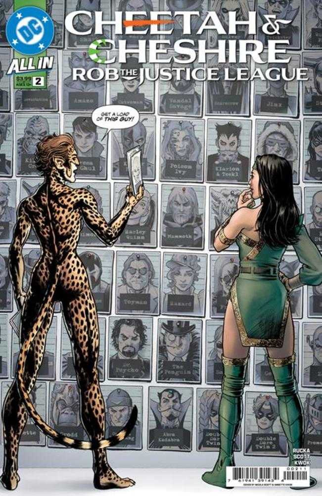 Cheetah And Cheshire Rob The Justice League 