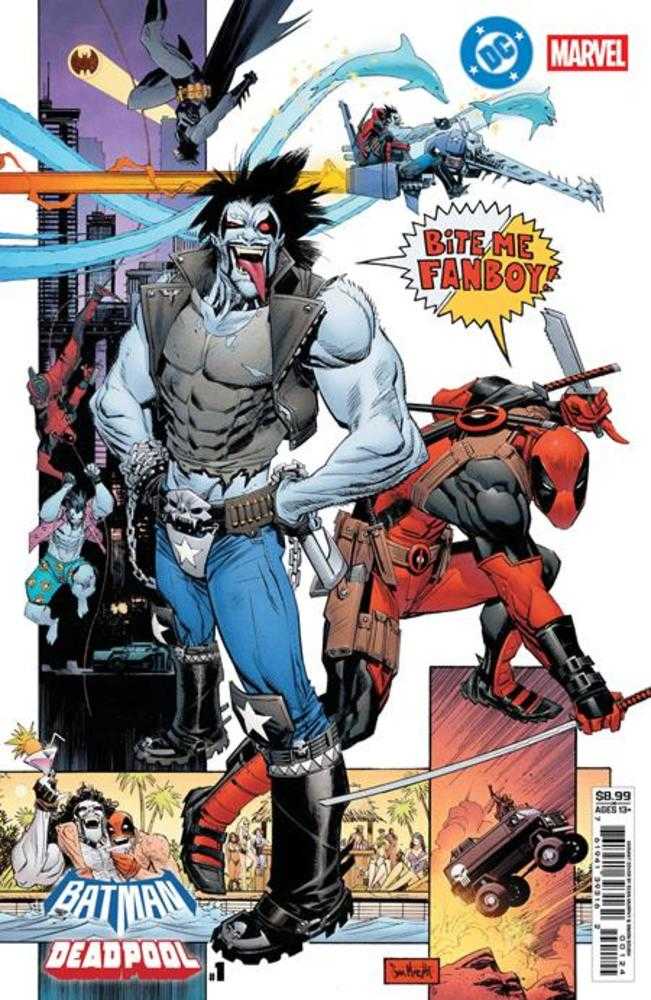 DC Marvel Batman Deadpool 
