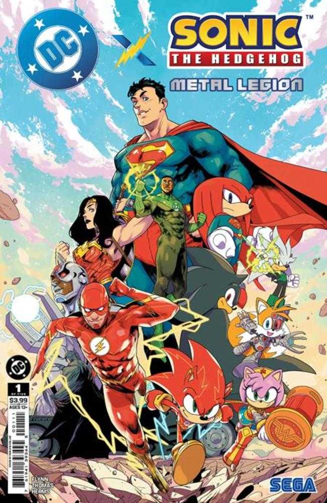 DC X Sonic The Hedgehog The Metal Legion 