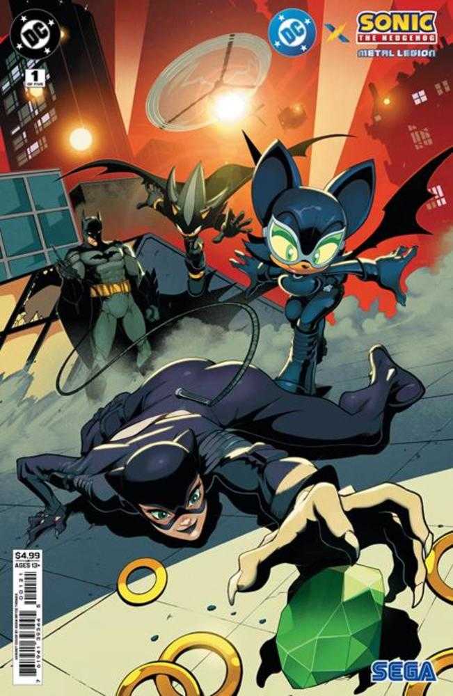 DC X Sonic The Hedgehog The Metal Legion 
