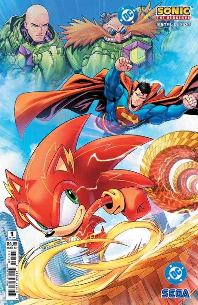 DC X Sonic The Hedgehog The Metal Legion 