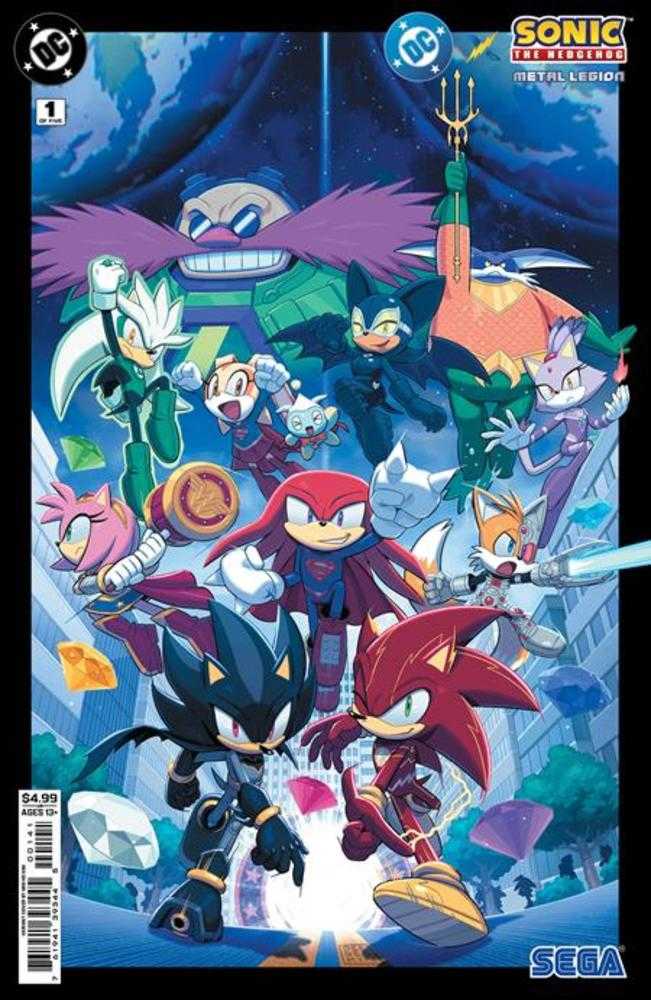 DC X Sonic The Hedgehog The Metal Legion 