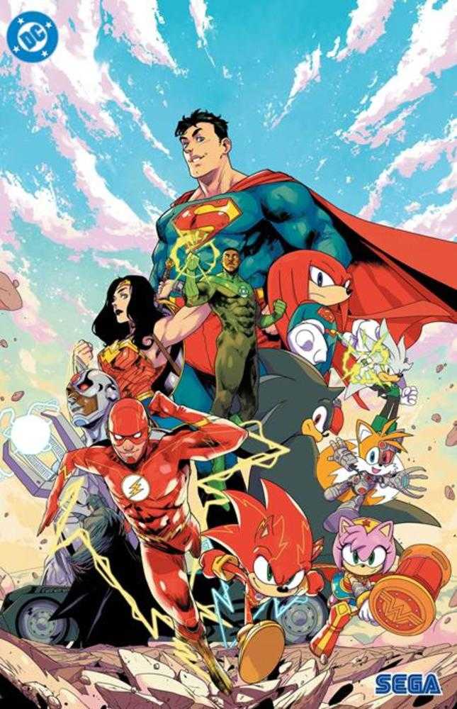 DC X Sonic The Hedgehog The Metal Legion 