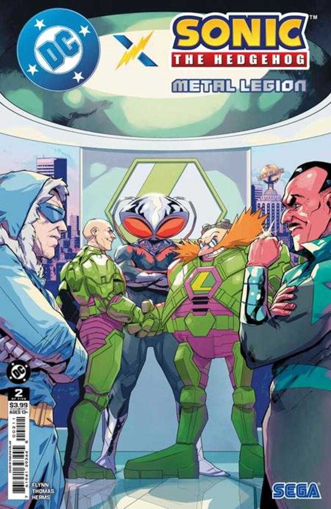 DC X Sonic The Hedgehog The Metal Legion 