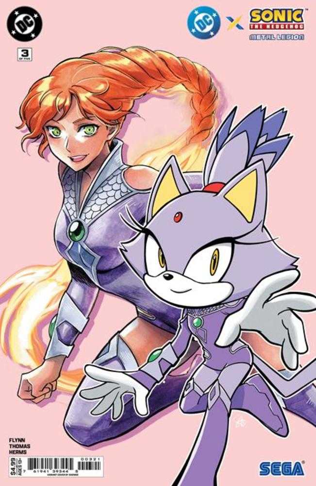 DC X Sonic The Hedgehog The Metal Legion 
