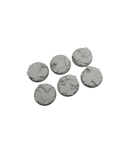 Micro Art Studio: Ruined Chapel Bases: Round 40mm (2)