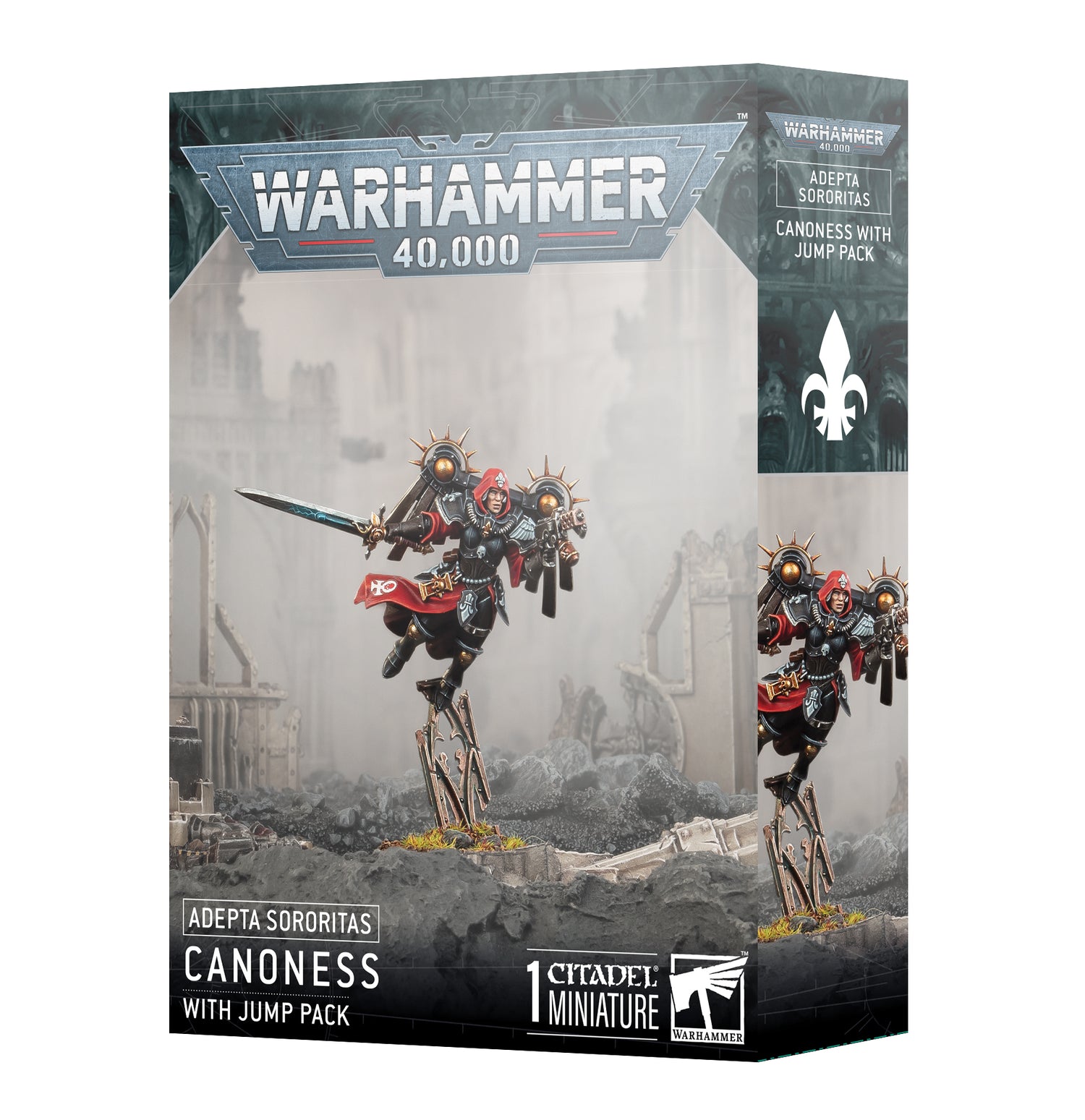 Warhammer 40K: Adepta Sororitas - Canoness with Jump Pack