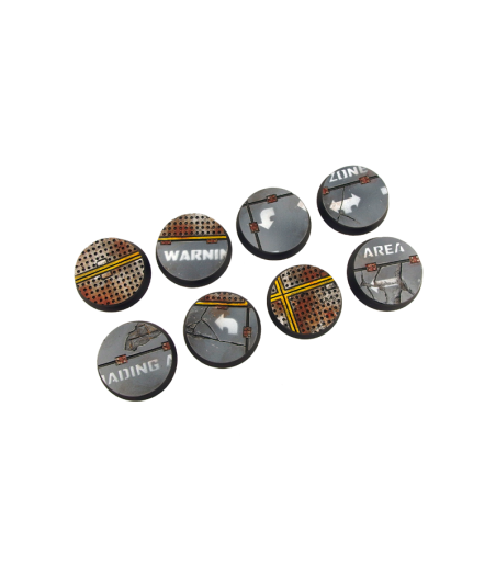 Micro Art Studio: Warehouse Bases: Round 32mm (4)