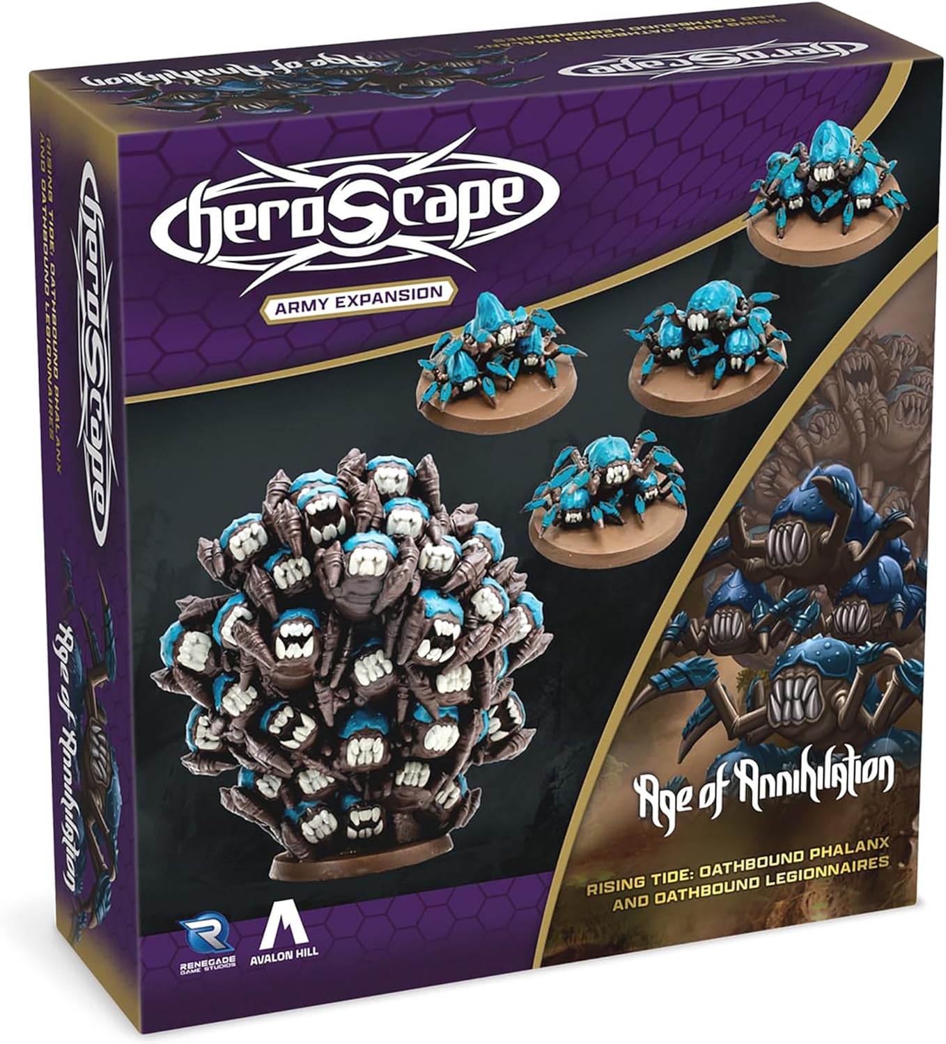 Heroscape: Rising Tide - Oathbound Phalanx and Oathbound Legionnaires Army Expansion