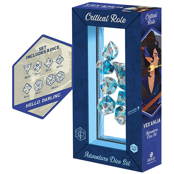 Vox Machina Adventure Dice: Vex'ahlia