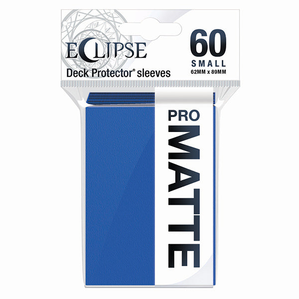 Ultra Pro Small Eclipse Sleeves - Pacific Blue Matte (60)