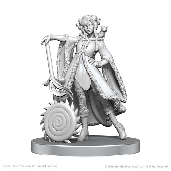 Critical Role Unpainted Miniatures: W26 Jester Lavorre & Fjord Stone