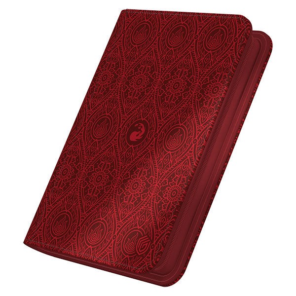 8-Pocket Zipfolio 160+ Xenoskin - Avatar: The Last Airbender Red Mana