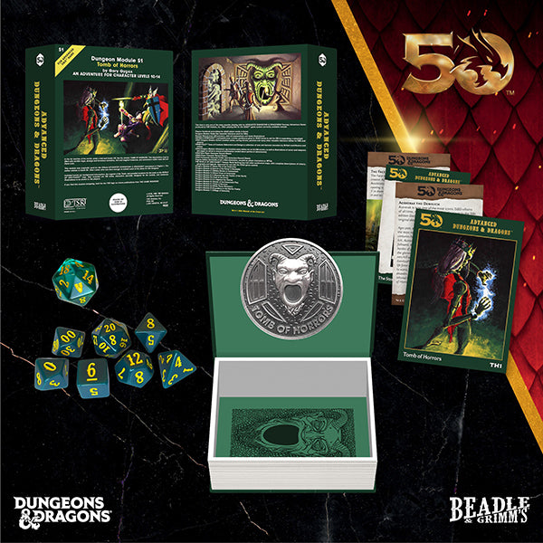 Dungeons & Dragons Classic Module Dice Set: Tomb of Horrors