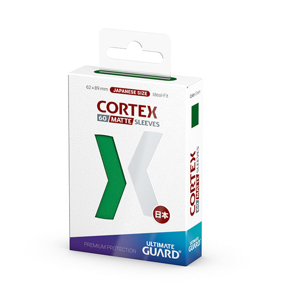 Cortex Sleeves: Japanese Size Matte Green (60)