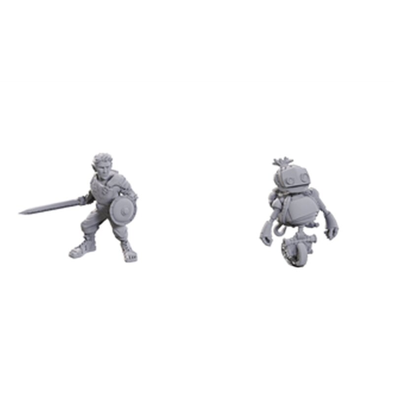 Critical Role Unpainted Miniatures: W23 Orym, of the Air Ashari & Fresh Cut Grass