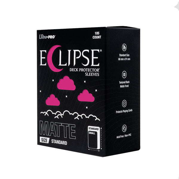Ultra Pro Eclipse Matte Standard Sleeves - Hot Pink (105)