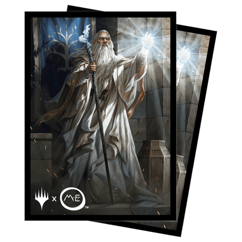 Magic the Gathering CCG: The Lord of the Rings: Tales of Middle-earth 100ct Deck Protector Sleeves 2 - Featuring: Gandalf