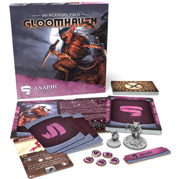 Gloomhaven: Second Edition - Mercenary Pack: Anaphi, Fallen Lion