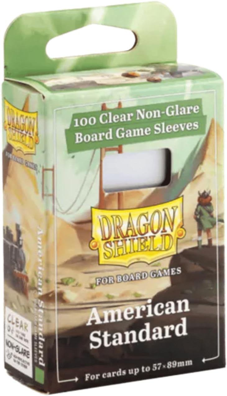 Dragon Shield: American Standard Board Game Sleeves (100)